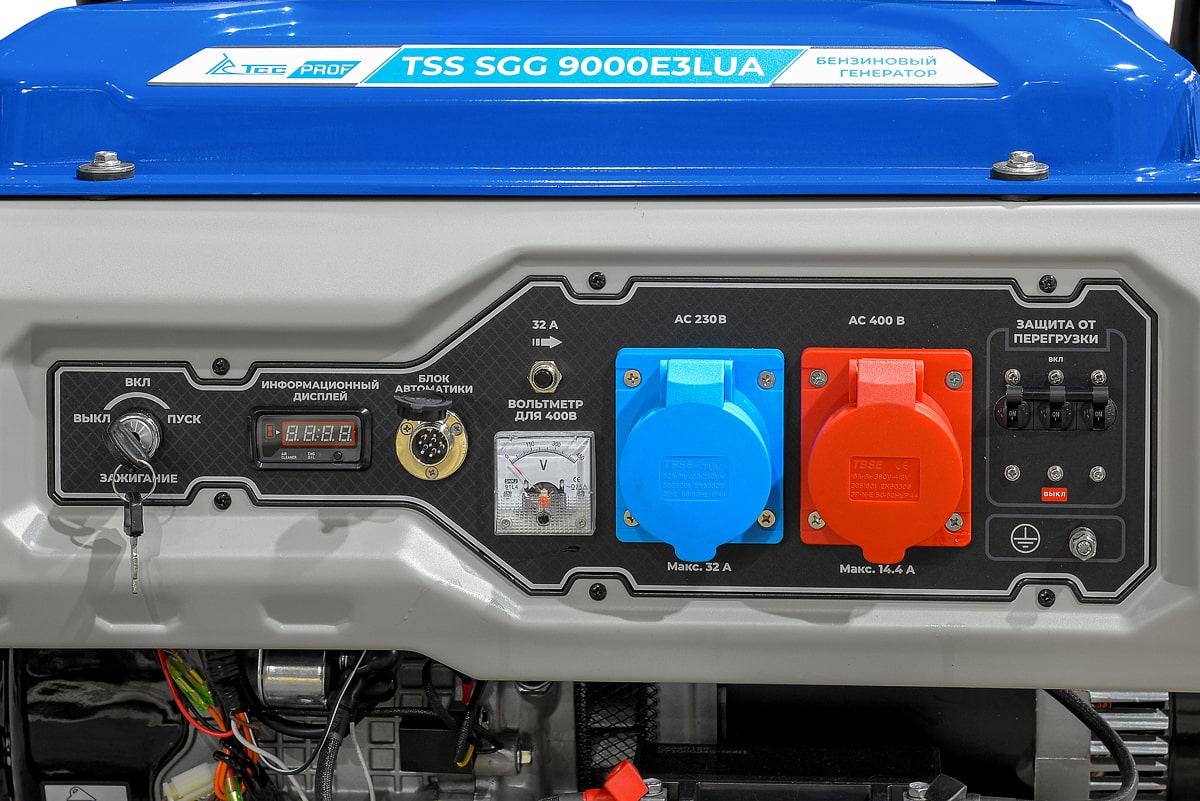 Бензиновый генератор TSS SGG 9000E3LUA