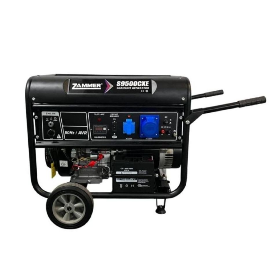 Бензиновый генератор Zammer S9500CXE