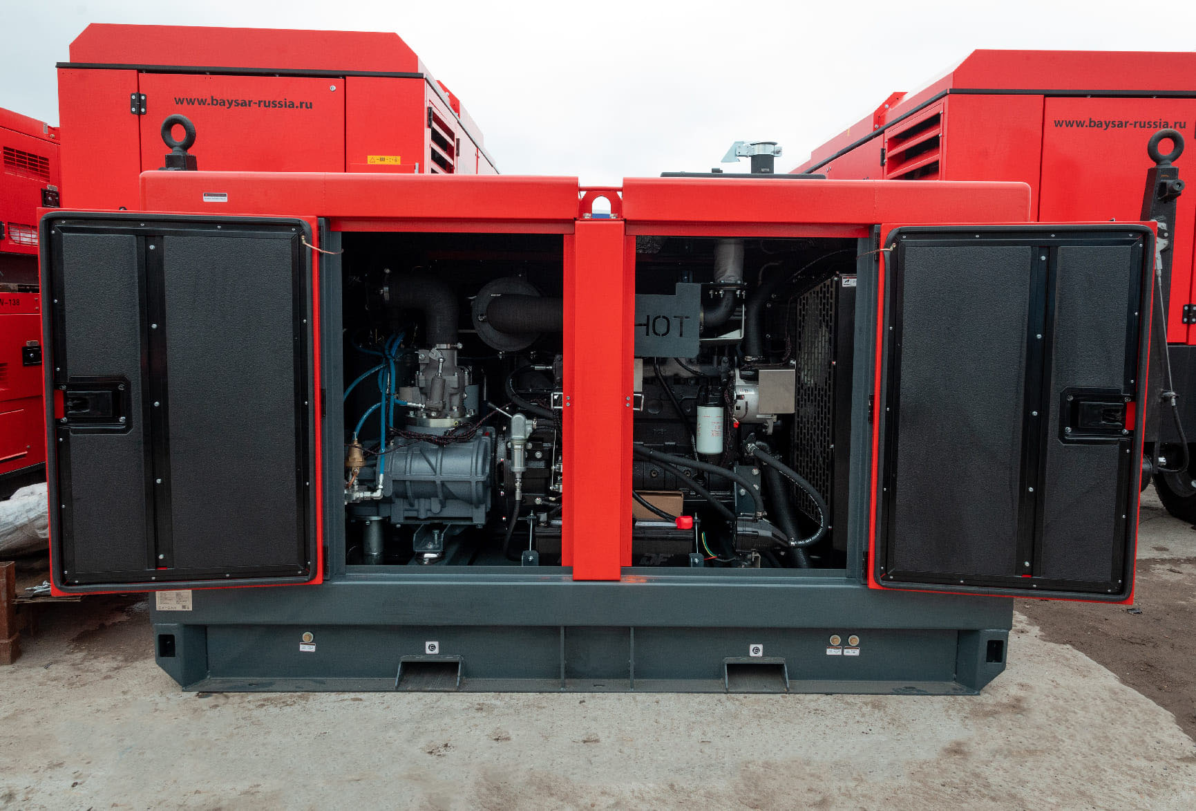 Дизельный компрессор BAYSAR DS420-12