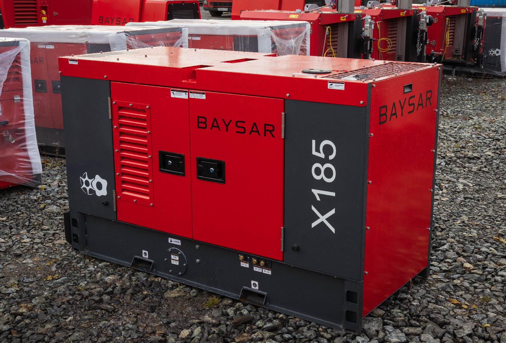 Дизельный компрессор BAYSAR X185