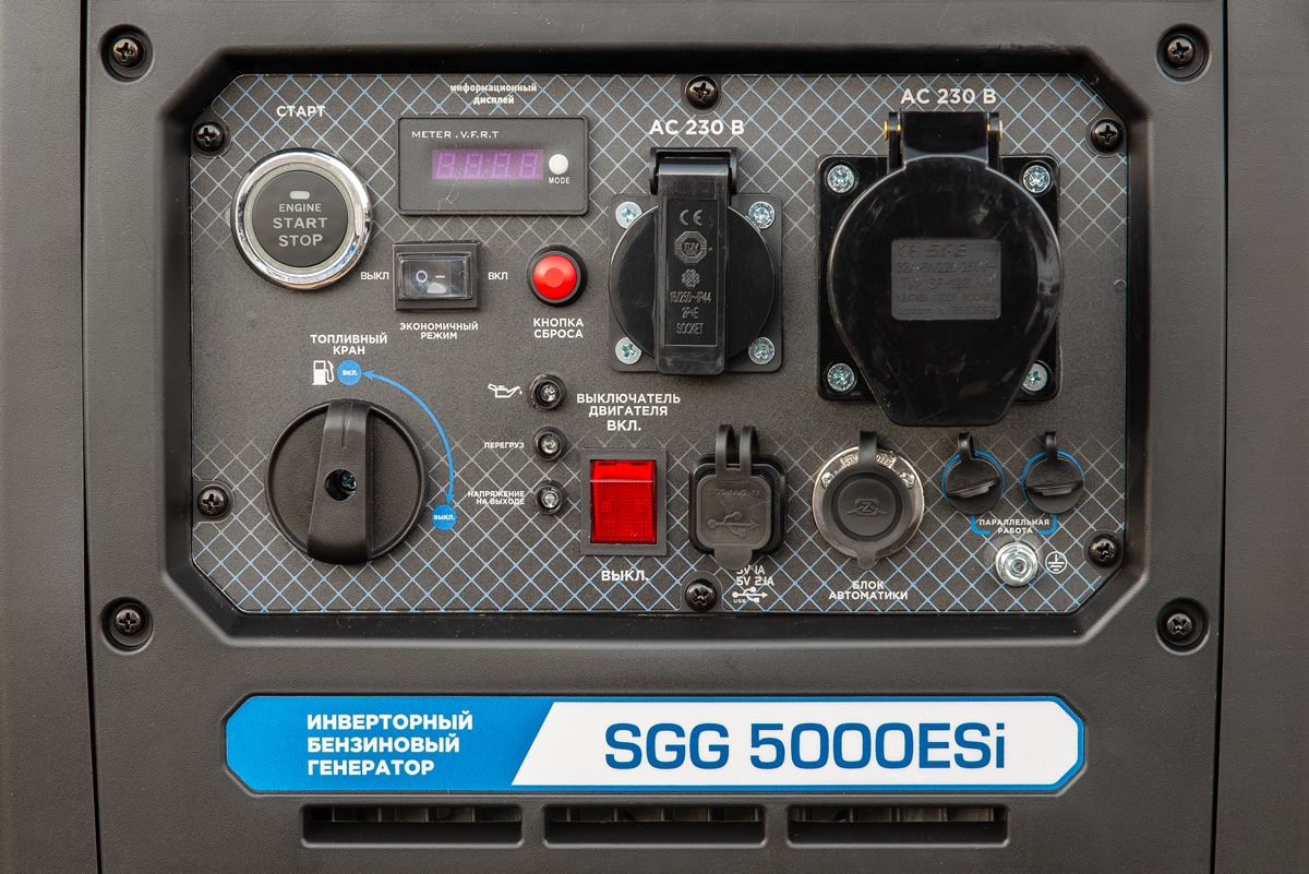 Бензиновый генератор инверторный SGG 5000ESi