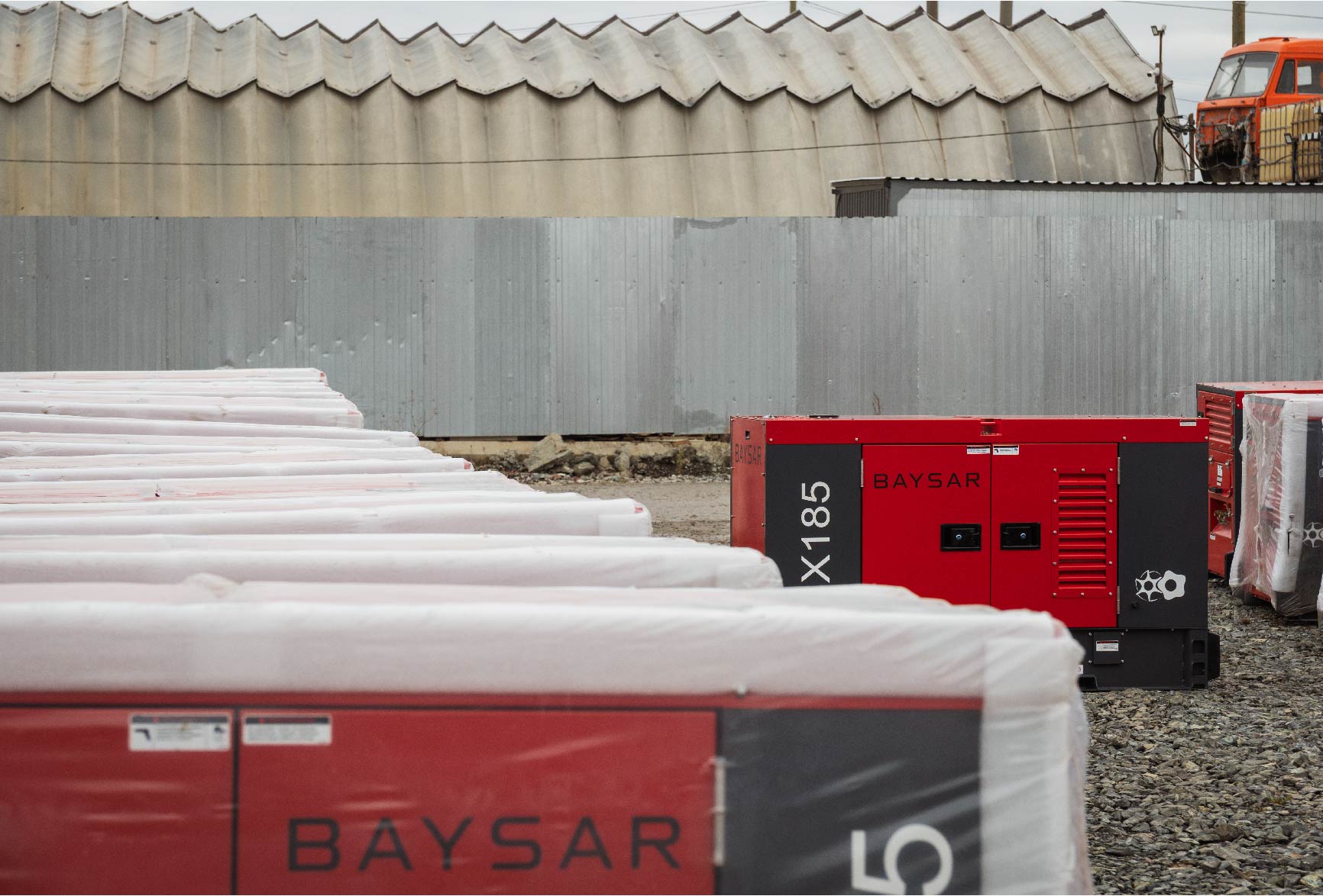 Дизельный компрессор BAYSAR X185