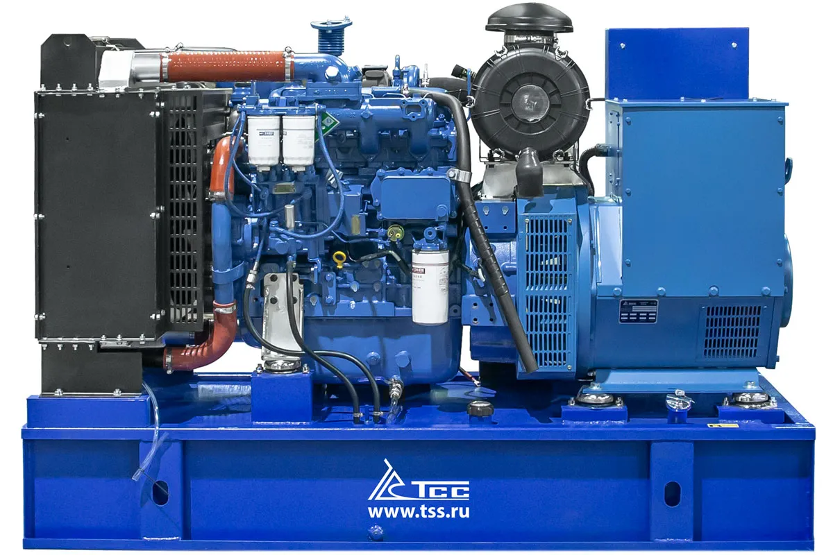 Дизельный генератор ТСС ЭД-100-Т400-2РПМ26 на шасси