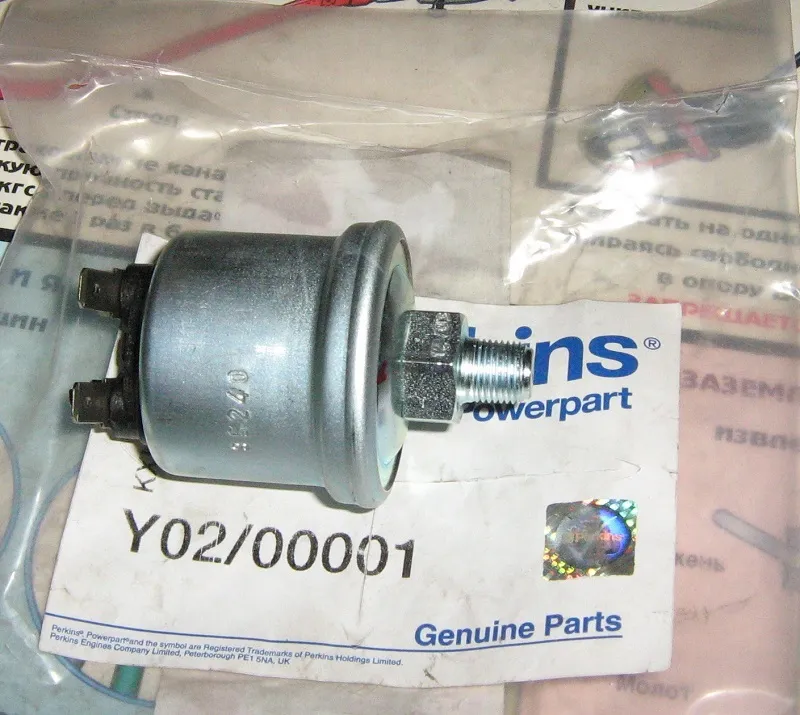 Датчик / OIL PRESSURE SENDER АРТ: Y02/00001