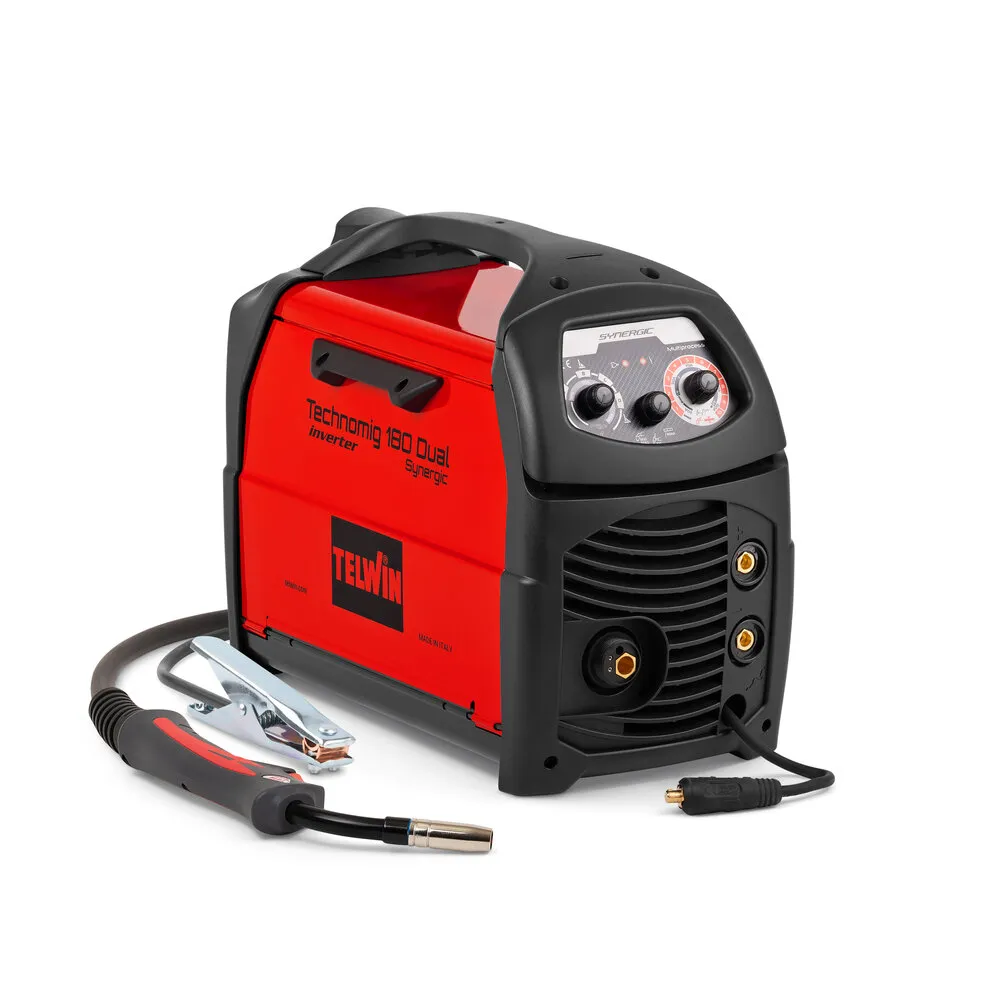Сварочный полуавтомат Telwin TECHNOMIG 180 DUAL SYNERGIC 230B