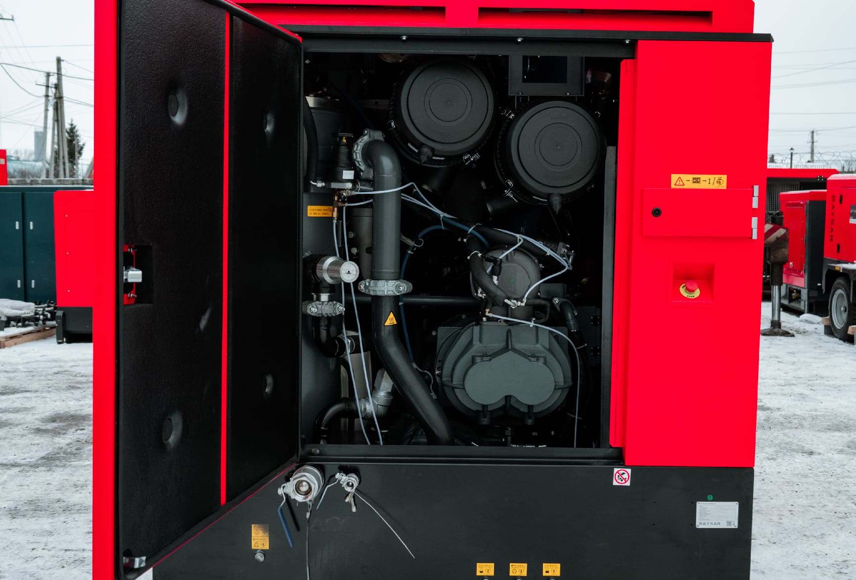 Дизельный компрессор BAYSAR LVSK-320T