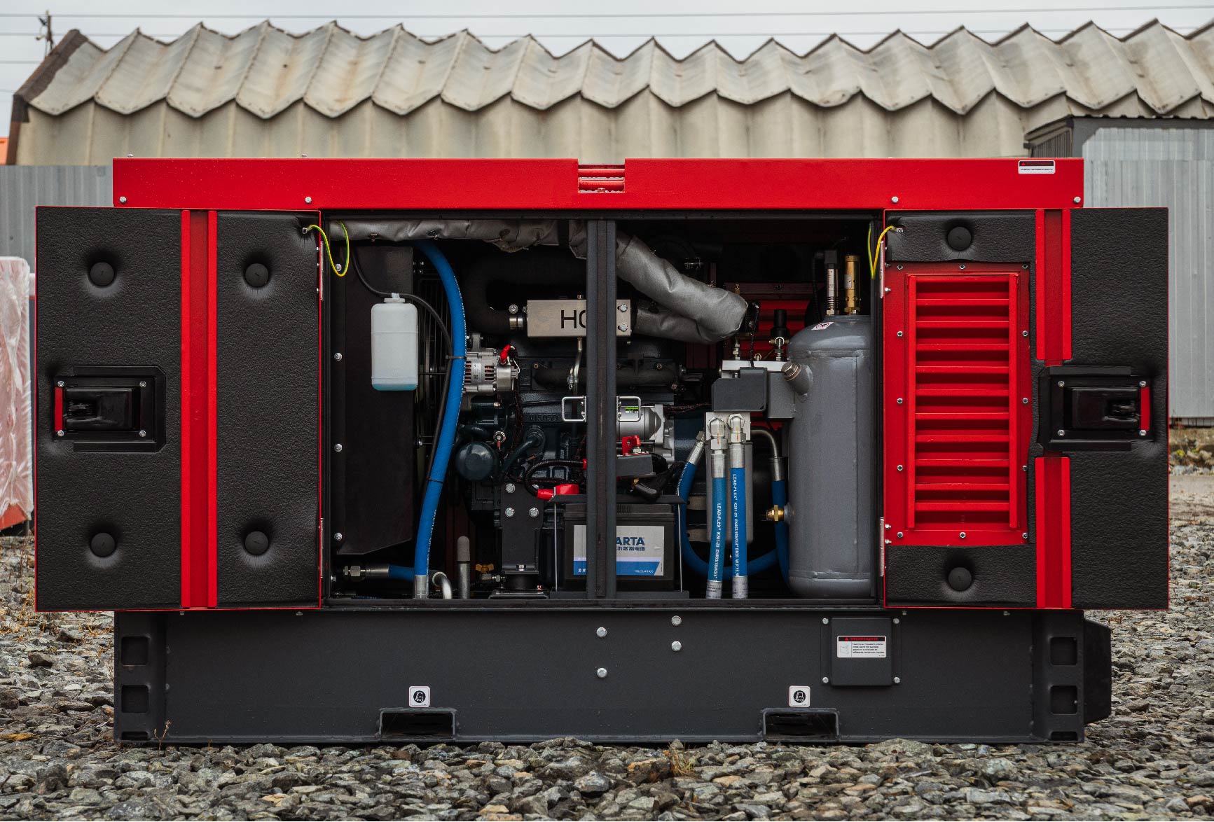 Дизельный компрессор BAYSAR X185