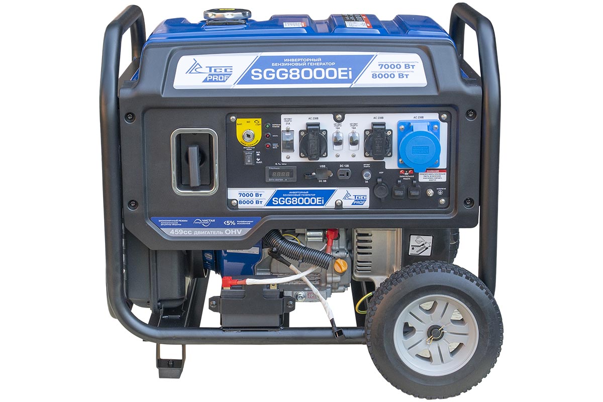 Бензиновый генератор инверторный SGG 8000Ei