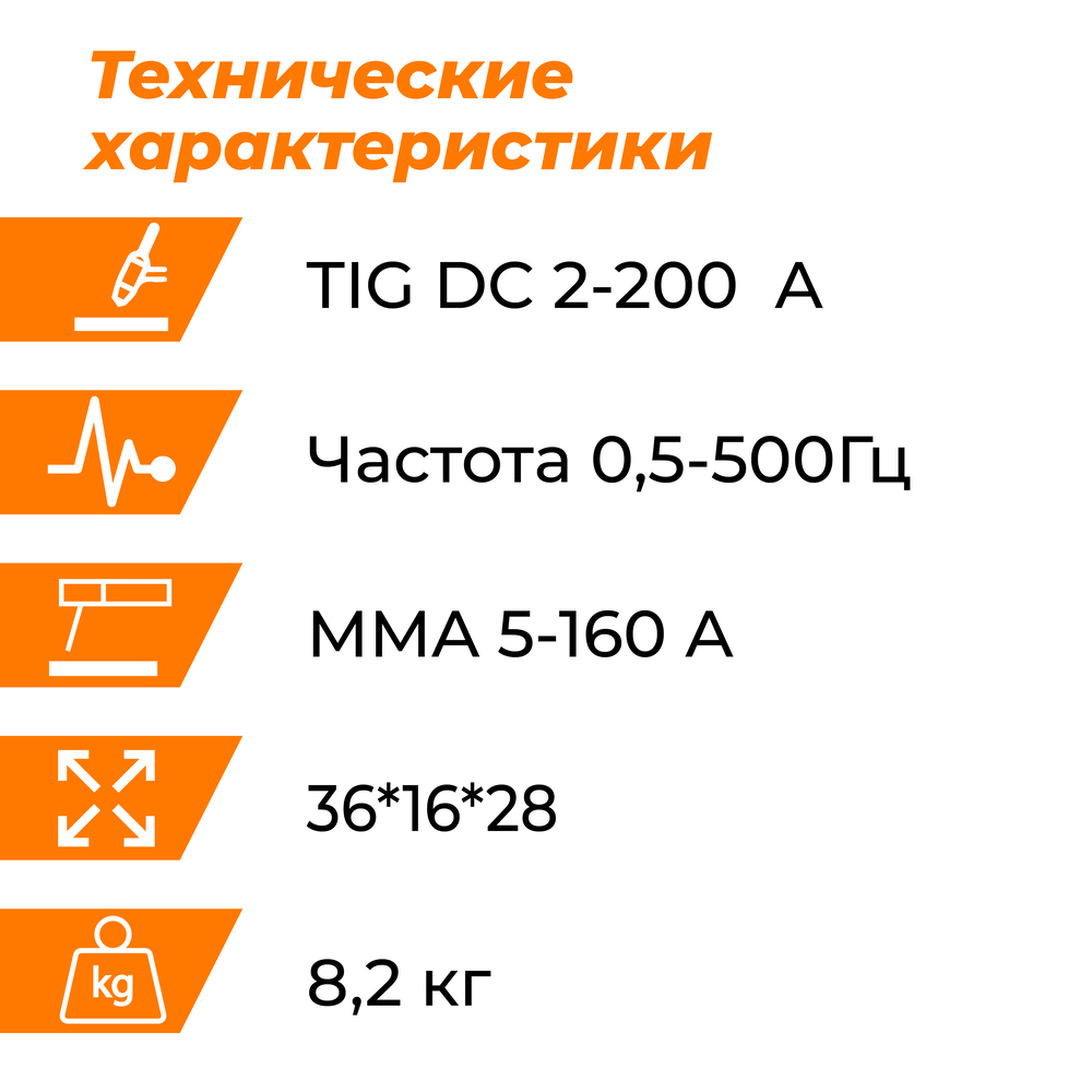 Установка аргонодуговой сварки PoweriTig 200T Everlast 3EV200T