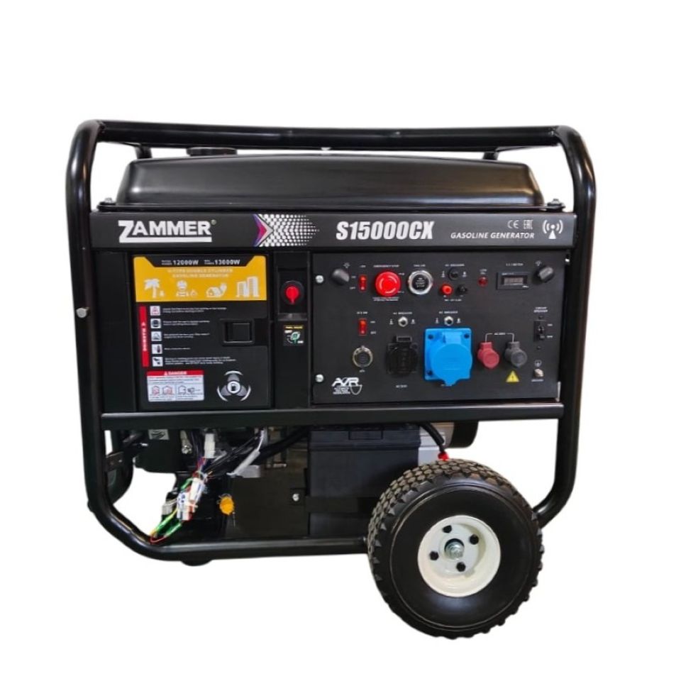 Бензиновый генератор Zammer S15000CX