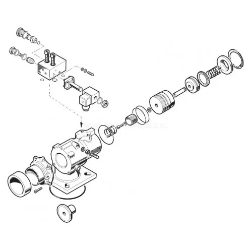 245957-1A Ремкомплект впускного клапана Ekomak