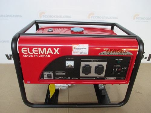 Продажа бензинового генератора ELEMAX SH5300EX-R (Япония) для частного дома в Самаре