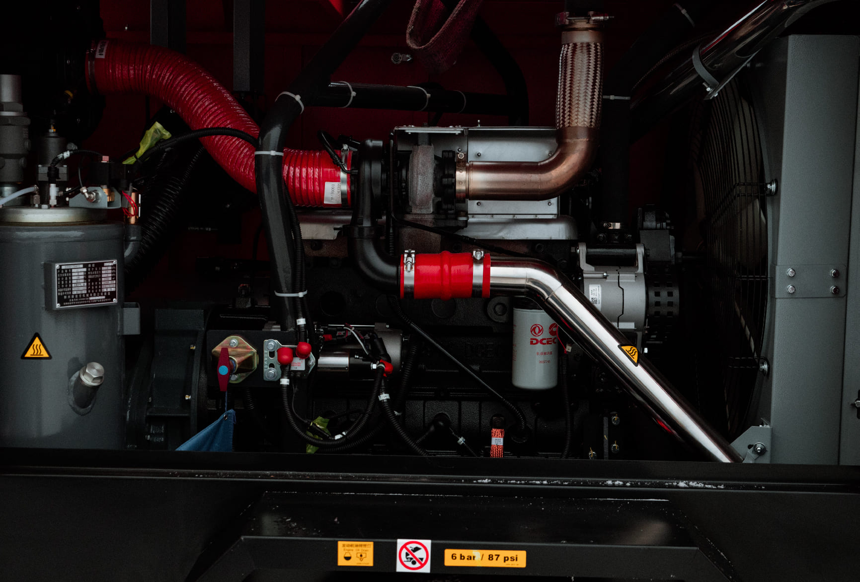 Дизельный компрессор BAYSAR LVSK 530-15DS