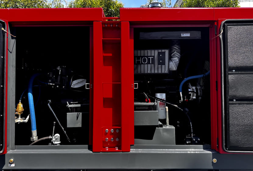 Дизельный компрессор BAYSAR DS600-17D