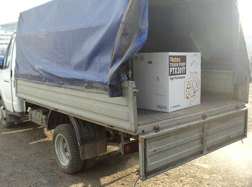 Продажа и отгрузка мотопомпы Robin Subaru PTX 301T для компании обслуживающей сети водо- и тепло снабжения в Самаре.. �2