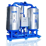 Адсорбционный осушитель горячей регенерации (точка росы -20 ℃) KraftMachine КМ-АДСГ-130