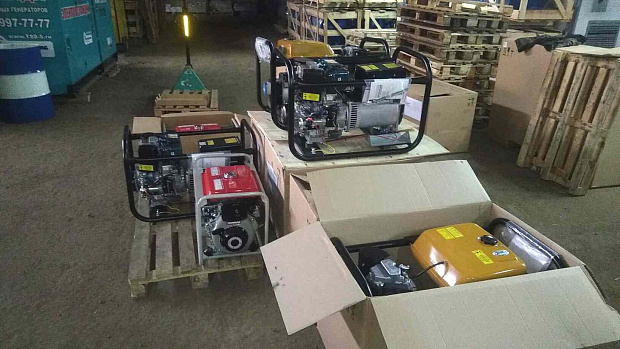 Поставка электростанций для строительной компании г. Новокуйбышевск