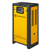 Винтовой компрессор без муфты с частотным регулированием производительности и двигателем на постоянных магнитах ET-Compressors SL 7,5-10 D VS PM (IP23) V вертикальное исполнение на ресивере 130 л Винтовой компрессор без муфты с частотным регулированием производительности и двигателем на постоянных магнитах ET-Compressors SL 7,5-10 D VS PM (IP23) V вертикальное исполнение на ресивере 130 л