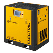 Винтовой компрессор без муфты с частотным регулированием производительности и двигателем на постоянных магнитах ET-Compressors SL 15-08 D VS PM (IP23) Винтовой компрессор без муфты с частотным регулированием производительности и двигателем на постоянных магнитах ET-Compressors SL 15-08 D VS PM (IP23)