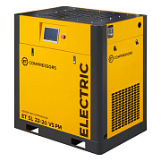 Винтовой компрессор с частотным регулированием производительности и двигателем на постоянных магнитах ET-Compressors SL 22-20 VS PM (IP55)