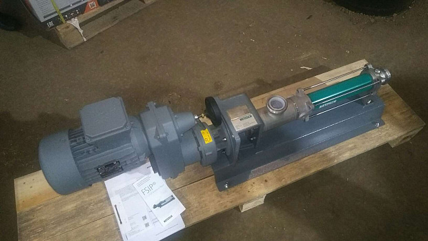 Поставка винтового насоса NETZSCH для парфюмерно-косметического производства"