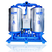 Адсорбционный осушитель горячей регенерации (точка росы -40 ℃) KraftMachine КМ-АДСГ-55